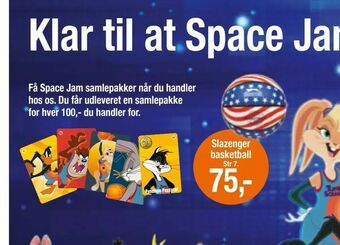 Bilka Slazenger basketball tilbud