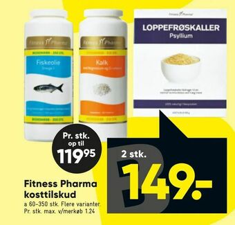 Bilka Fitness Pharma kosttilskud tilbud