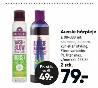 Bilka Aussie hårpleje tilbud