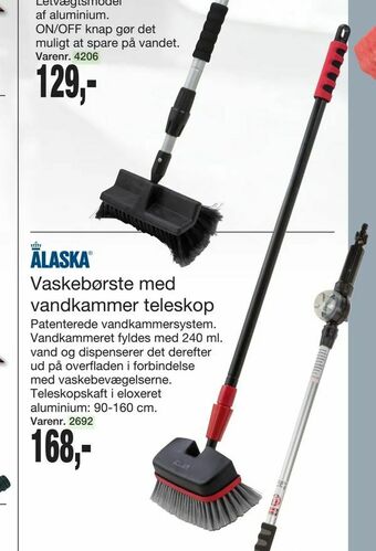 Harald Nyborg Vaskebørste med vandkammer teleskop tilbud