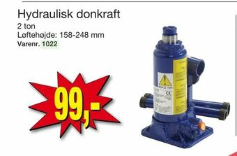Harald Nyborg Hydraulisk donkraft tilbud