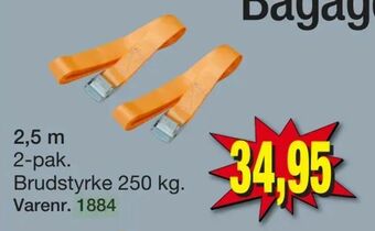 Harald Nyborg Bagageremme i mange størrelser tilbud