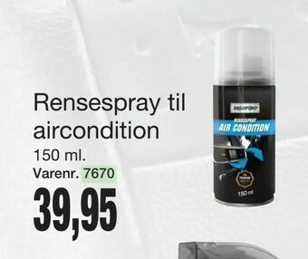 Harald Nyborg Rensespray til aircondition tilbud