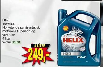 Harald Nyborg Shell motorolie tilbud