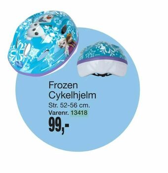 Harald Nyborg Frozen Cykelhjelm tilbud