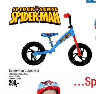 Harald Nyborg Spiderman Løbecykel tilbud