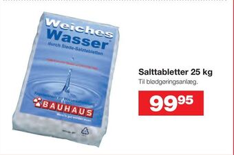 Salttabletter 25 kg