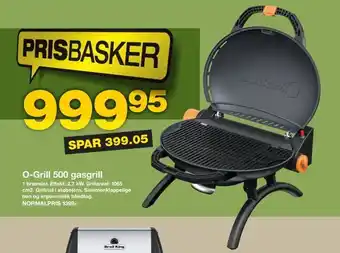 Bauhaus O-Grill 500 gasgrill tilbud