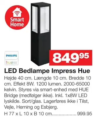 LED Bedlampe Impress Hue