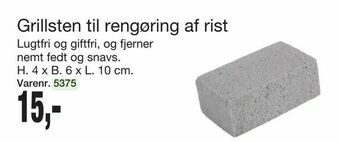 Harald Nyborg Grillsten til rengøring af rist tilbud