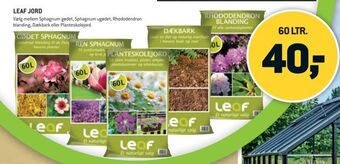 XL-BYG Leaf jord tilbud