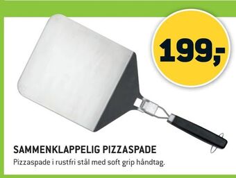 XL-BYG Sammenklappelig pizzaspade tilbud