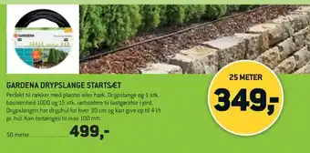 XL-BYG Gardena drypslange startsæt tilbud