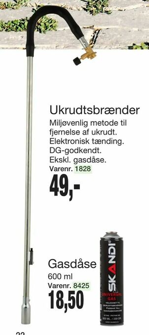 Harald Nyborg Ukrudtsbrænder tilbud