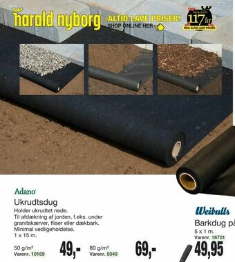 Harald Nyborg Ukrudtsdug tilbud