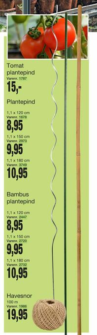 Harald Nyborg Tomat plantepind tilbud