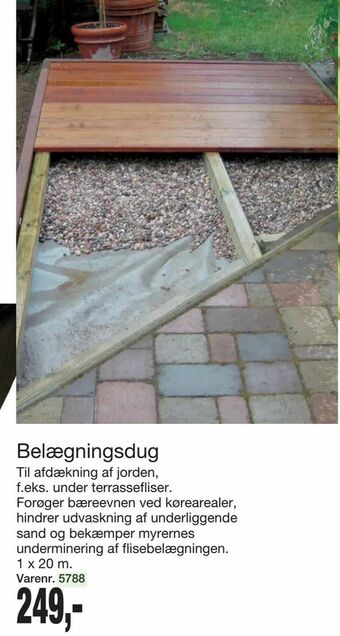 Belægningsdug
