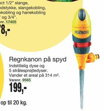 Harald Nyborg Regnkanon på spyd tilbud
