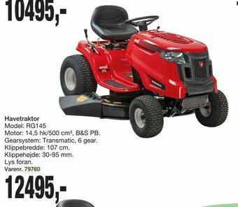 Harald Nyborg Havetraktor tilbud