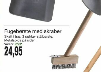 Harald Nyborg Fugebørste med skraber tilbud