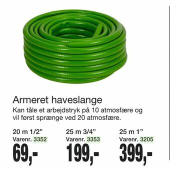 Harald Nyborg Armeret haveslange tilbud