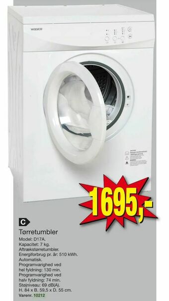 Harald Nyborg Tørretumbler tilbud