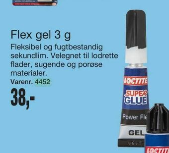 Harald Nyborg Flex gel 3 g tilbud