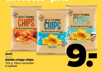 Netto Kettle chips tilbud