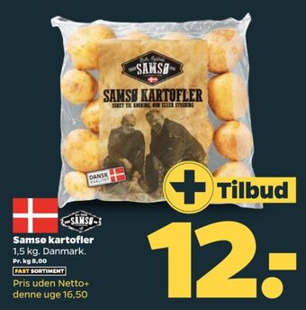 Netto Samsø kartofler tilbud