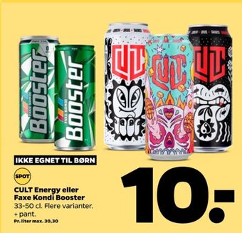 Booster energidrik