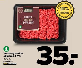 Netto Velsmag hakket oksekød tilbud