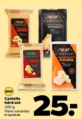 Netto Castello gouda tilbud