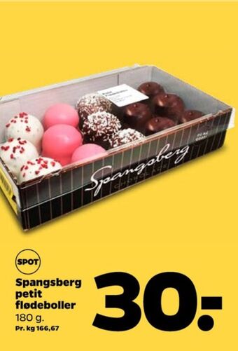 Netto Spangsberg flødeboller petit tilbud