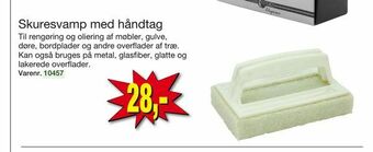 Harald Nyborg Skuresvamp med håndtag tilbud