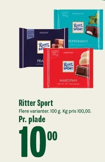 Min Købmand Ritter Sport tilbud