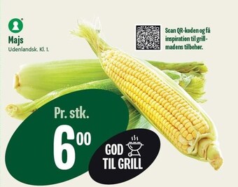 Min Købmand Majs tilbud