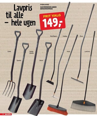 jem & fix Haveredskaber tilbud