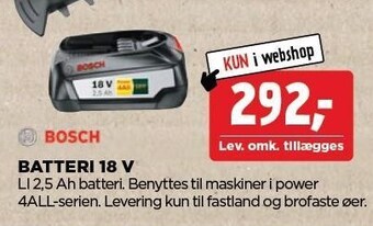 jem & fix Batteri tilbud