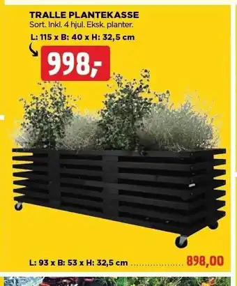 jem & fix Tralle plantekasse tilbud