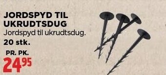 jem & fix Jordspyd til ukrudtsdug 20 stk tilbud