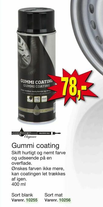 Harald Nyborg Gummi coating tilbud