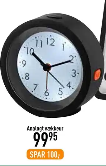 Imerco Analogt vækkeur tilbud