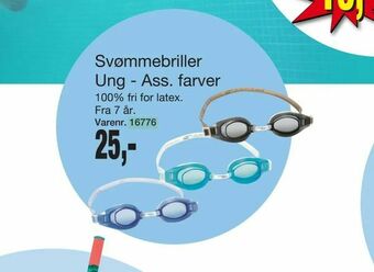 Harald Nyborg Svømmebriller Ung - Ass. farver tilbud