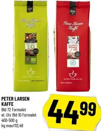 Løvbjerg Peter Larsen Kaffe 400-500 g tilbud