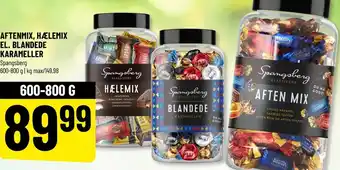 Løvbjerg Aftenmix, Hælemix el. Blanede Karameller 600-800 g tilbud