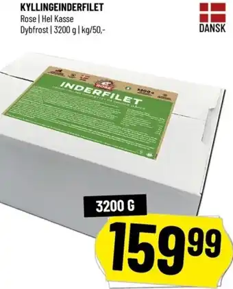Løvbjerg Kyllingeinderfilet 3200 g tilbud