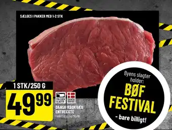 Løvbjerg Dansk Kødkvæg Entrecote 250 g tilbud