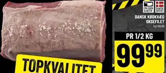 Løvbjerg Dansk Kødkvæg Oksefilet 1/2 kg tilbud