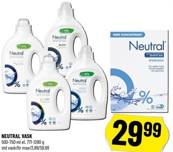 Løvbjerg Neutral Vask 500-750 ml tilbud