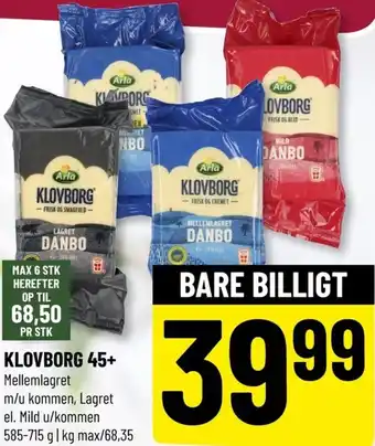 Løvbjerg Klovborg 45+ 585-715 g tilbud